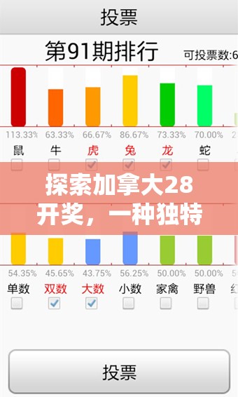 加拿大28开奖，运气与策略的双重考验