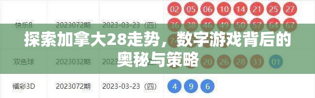 探索加拿大28，一个充满魅力的数字世界