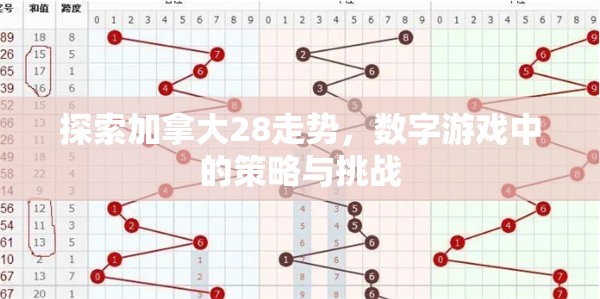 探索加拿大28走势，数字游戏中的策略与挑战